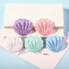 New resin accessory semi-transparent sequined shell diy cream glue phone case patch storage box decorative material Specification image